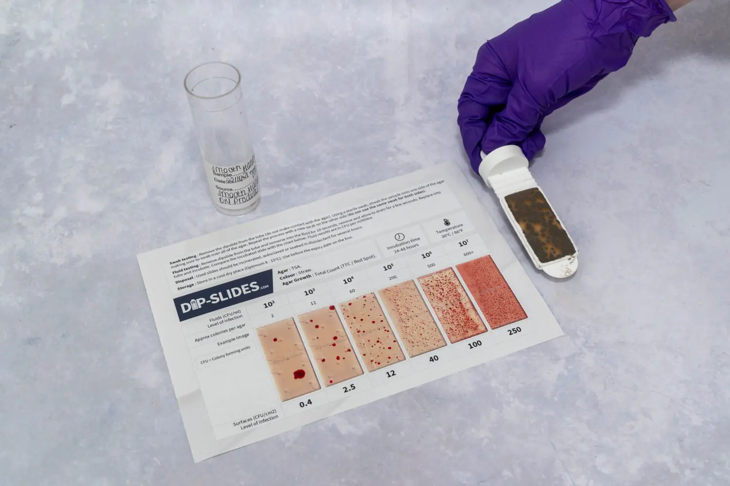 Using Dip Slides for Preliminary Cosmetic Preservative Testing Skincare Formulation