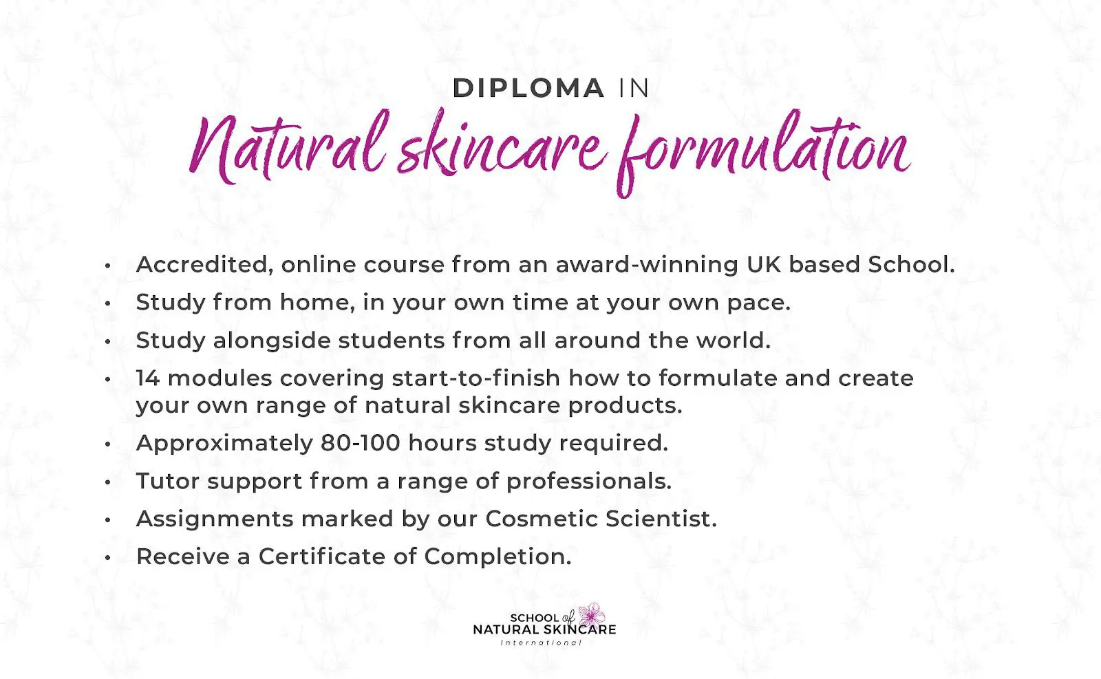 Make Your Own Cosmetics - Our Diploma Course Isn’t Just for Businesses! Skincare Formulation