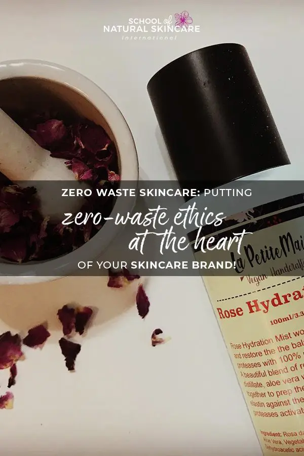 Zero waste skincare: Putting zero-waste ethics at the heart of your skincare brand! Student success stories